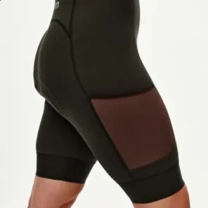 Leg pocket on the Escapism cargo bibs